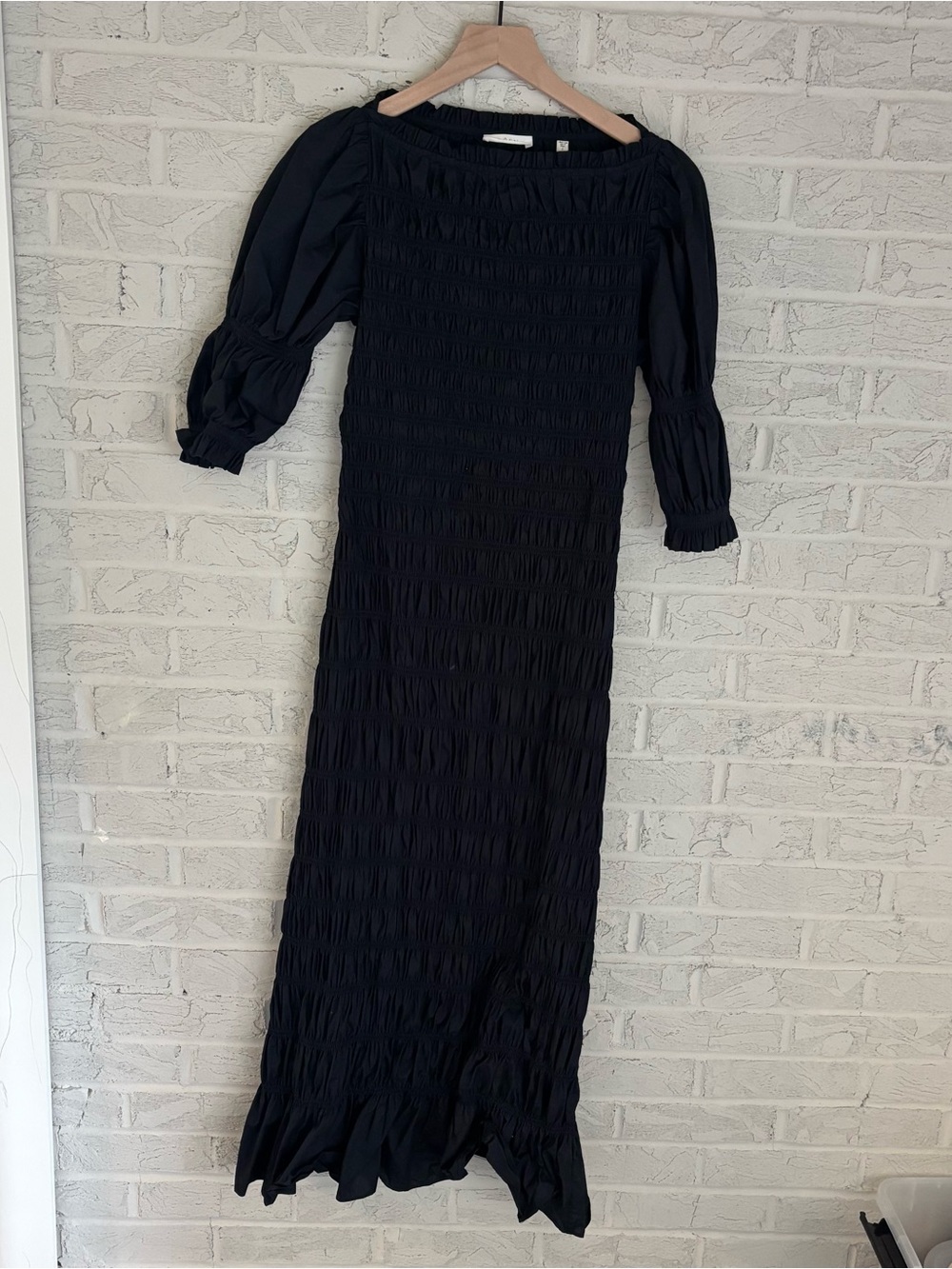 Doen Black Raquella Dress Large - Picture 2 of 4